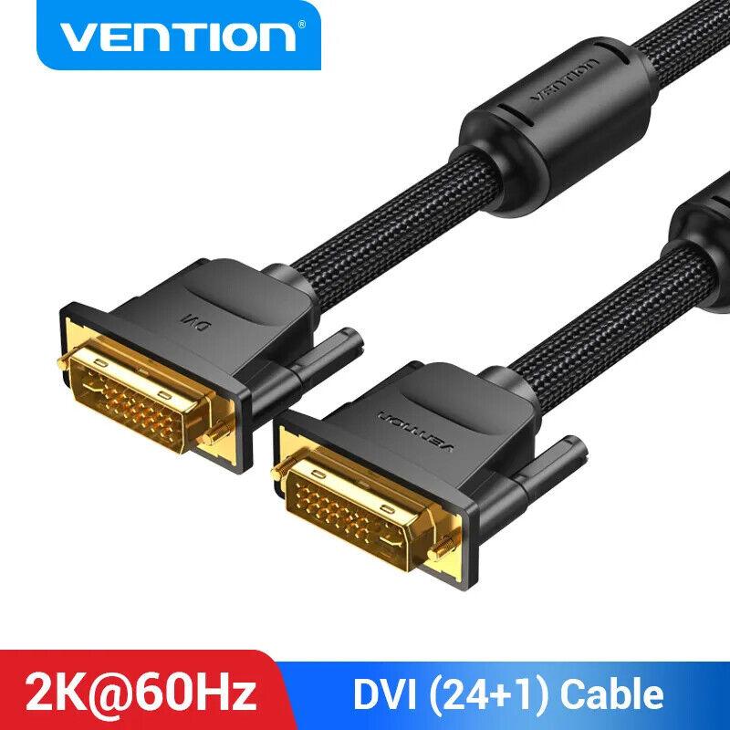 

DVI Cable Male to Male DVI to DVI 24+1 Video Cable 1080P 2K Dual Link