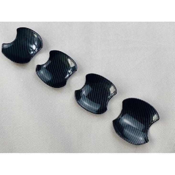 Door Handle Bowl Lid Cover Trim For - Toyota Corolla Cross Carbon Fiber