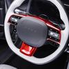2/3 Stück Für Hyundai IONIQ 6 2026 LHD/RHD Lenkrad-Bedientasten-Rahmenabdeckung Verkleidung Auto-Innenraum-Styling Zubehör