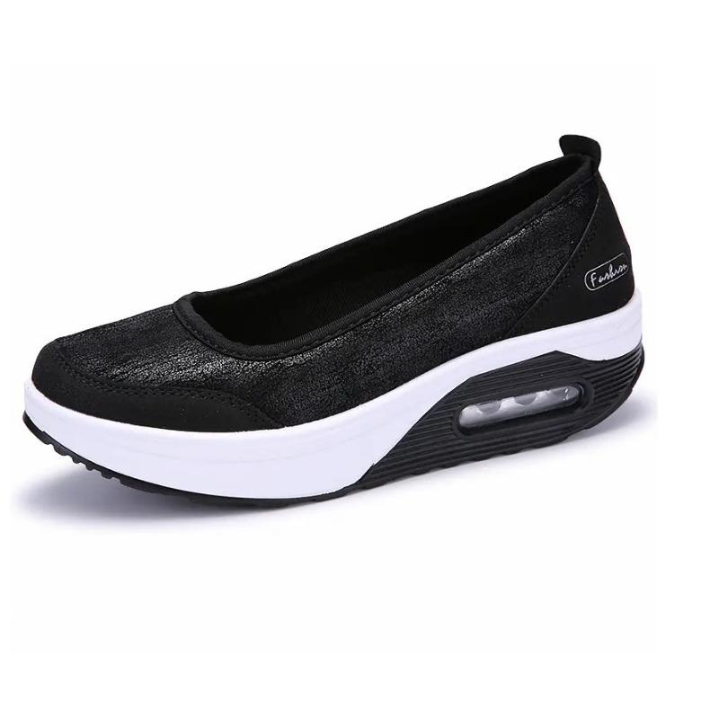 2025Nye Damesko Mote Lav Utskjæring Enkeltsko Slip-on Komfort Loafers Sko for Kvinner Plattform Fottøy Zapatos Mujer