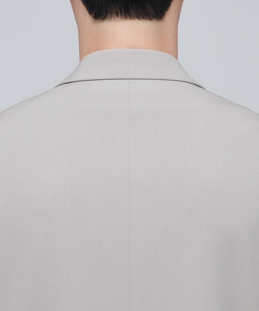 Musinsa Standard Lightweight Relaxed Basic Blazer [Light Beige]