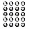 14mm Car Remote Key Sticker Aluminum Emblem Decal For Skoda Octavia Kodiaq Fabia Superb Rapid Kamiq Karoq A5 2 3Yeti Enyaq A7 jzfb61