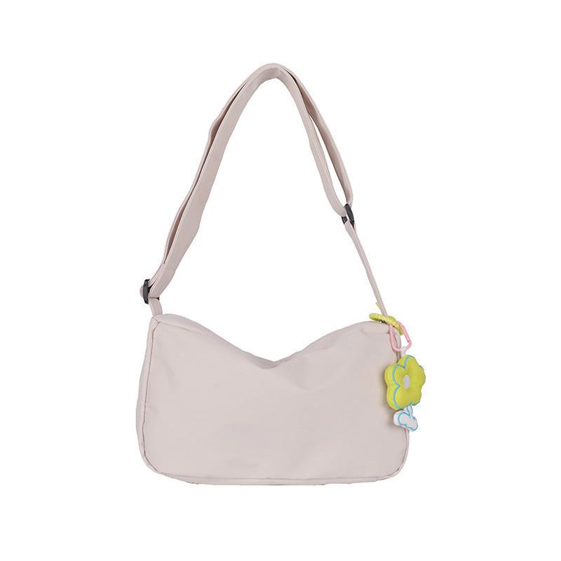 Chic Korean Nylon Crossbody Bag Stylish Small Shoulder Bag For Girls Trendy Design
