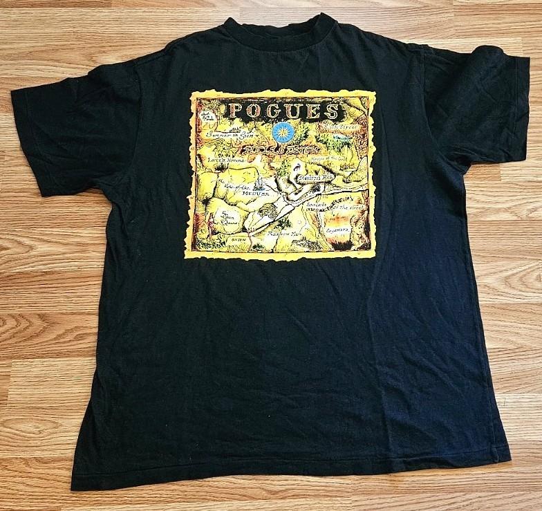 The Pogues Hell s Ditch Lyrics 80s T-Shirt S to 5XL UR513 XXL