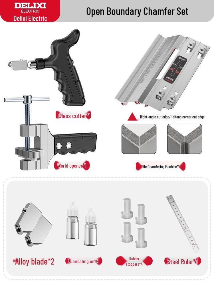 Delixi Handheld Diamond Glass & Tile Cutter Tool