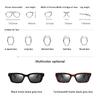 Small Rectangle Women Sun Glasses Brand Men Uv Shades Retro Square Black Sunglasses  Luxury Glasses White Decoration Eyewear