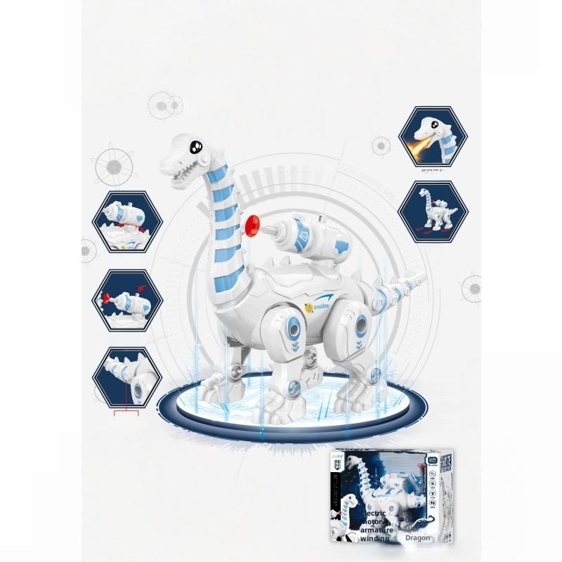 1 Set Large Tyrannosaurus Rex Robot Dinosaur Toys Supports Soft Bullet Launch With Light And Sound Effects Robot Dinosaur Toy