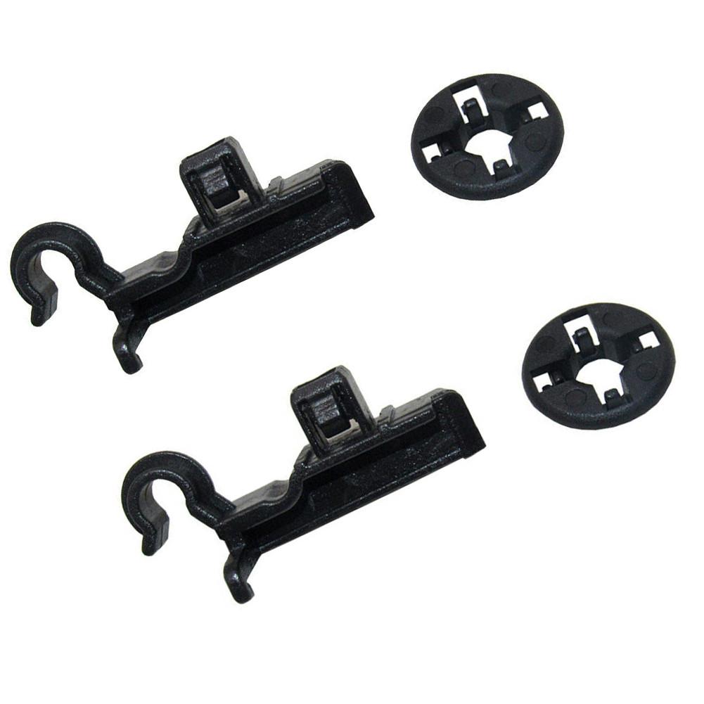 2 set di clip per asta di supporto del cofano dell'auto, occhiello in plastica, supporto per cofano 53452-02060 90480-15034 per Toyota Corolla 2003-2007