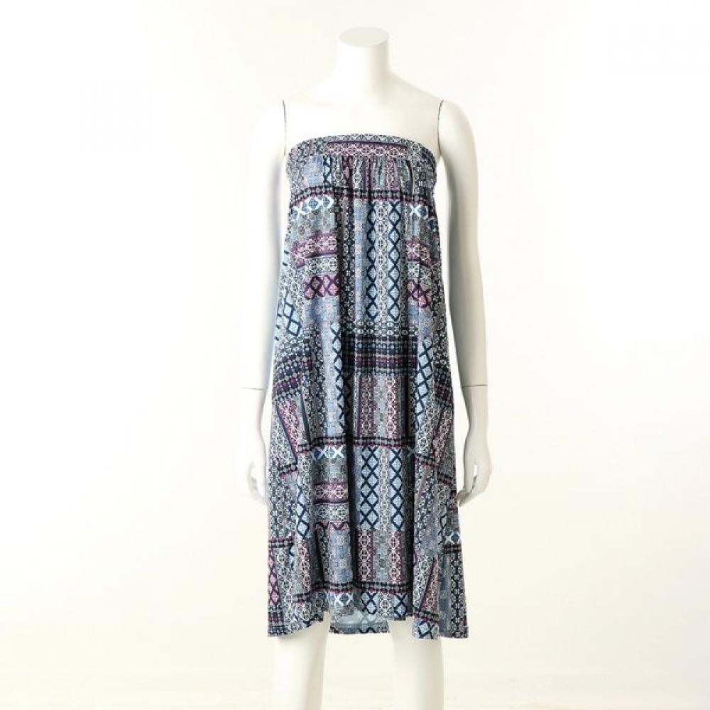 

Wacoal Golf Gown Shower Gown With Geometric Print Wgn375wl 90