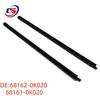 2005 Hilux 2-Door Exterior Glass Weatherstrip Water Deflector (68161-0K020, 68162-0K020)