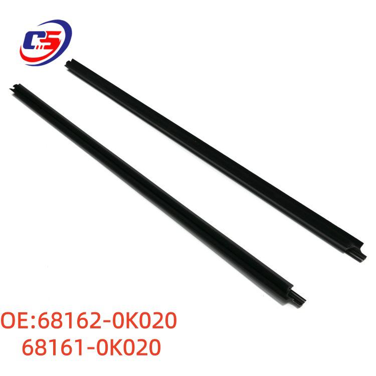 

2005 Hilux 2-Door Exterior Glass Weatherstrip Water Deflector (68161-0K020, 68162-0K020) 68162-0K020 & 68161-0K020