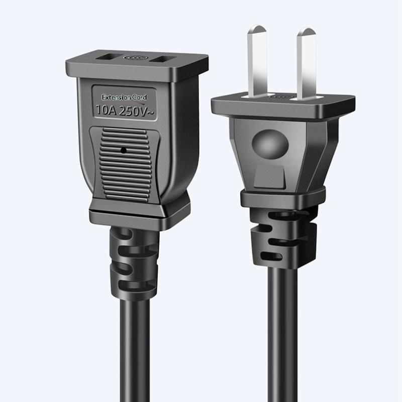 2M 5M 10M US-Stecker AC-Netzstecker Kabel TV PC Laptop Stromversorgungskabel Kupfer-Ladekabel