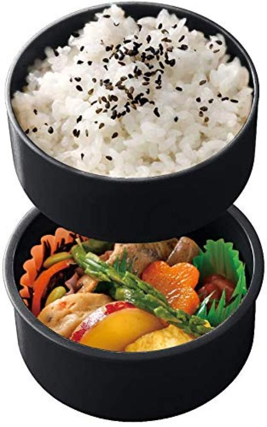 Skater Round Lunch 500ml with Two Made in Delivery Studio Ghibli Design Box, Capacity, Fork, Tiers, Japan, Jiji, Kiki's Service, (ONWR1-A)