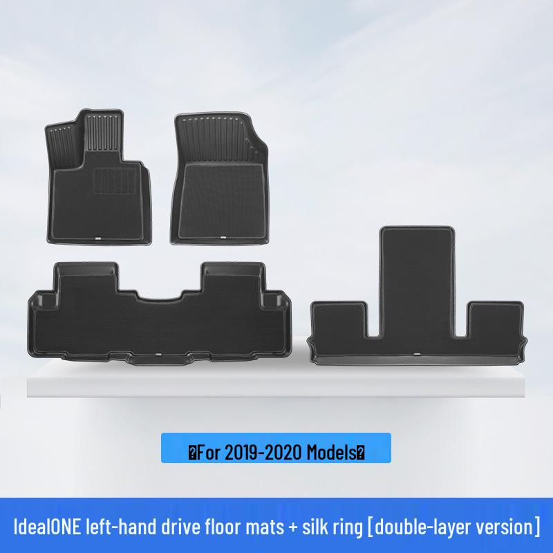 Ideal ONE TPE Trunk Mat: Eco-Friendly, Waterproof, Double-Layer Carpet Protector