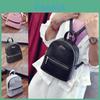 Elegant Women Lady Leather Mini Teenager Girls Versatile Outdoor Travel Shopping Backpacks