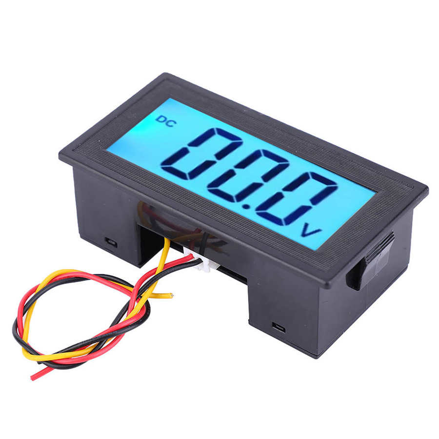 YB5135DB LCD Digital Display Three Wire Voltage Meter Monitor Voltmeter