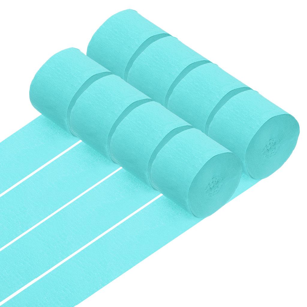 8 Rolls Crepe Paper Streamers 656ft Rainbow Streamers for Party Decorations Wedding Ceremony Birthday Indoor Decorations