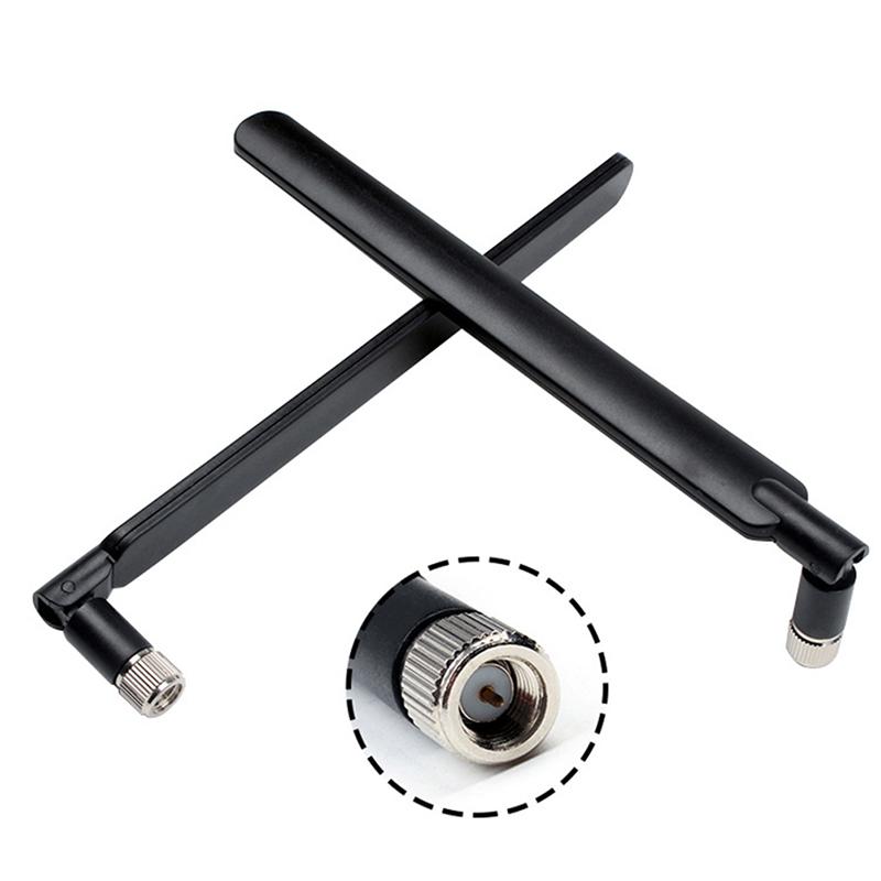 2 Pezzi/Lotto Antenna 4G 10dBi SMA Maschio 700-2700MHz Per Router 4G LTE Antenna Wifi