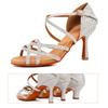 Scarpe da ballo professionali per salsa latina da donna Scarpe da ballo per tango da sala per samba Scarpe da ballo morbide per donna con tacco alto