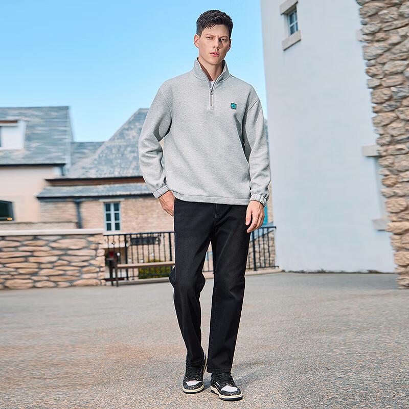 Men's Fleece-Lined Heavyweight Straight-Leg Jeans