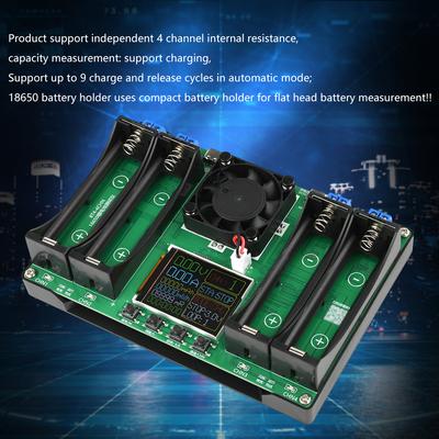 2/4/8 Channel 18650 Battery Capacity Resistance Tester Electronic Load Tester Automatic Charging and Discharging Module