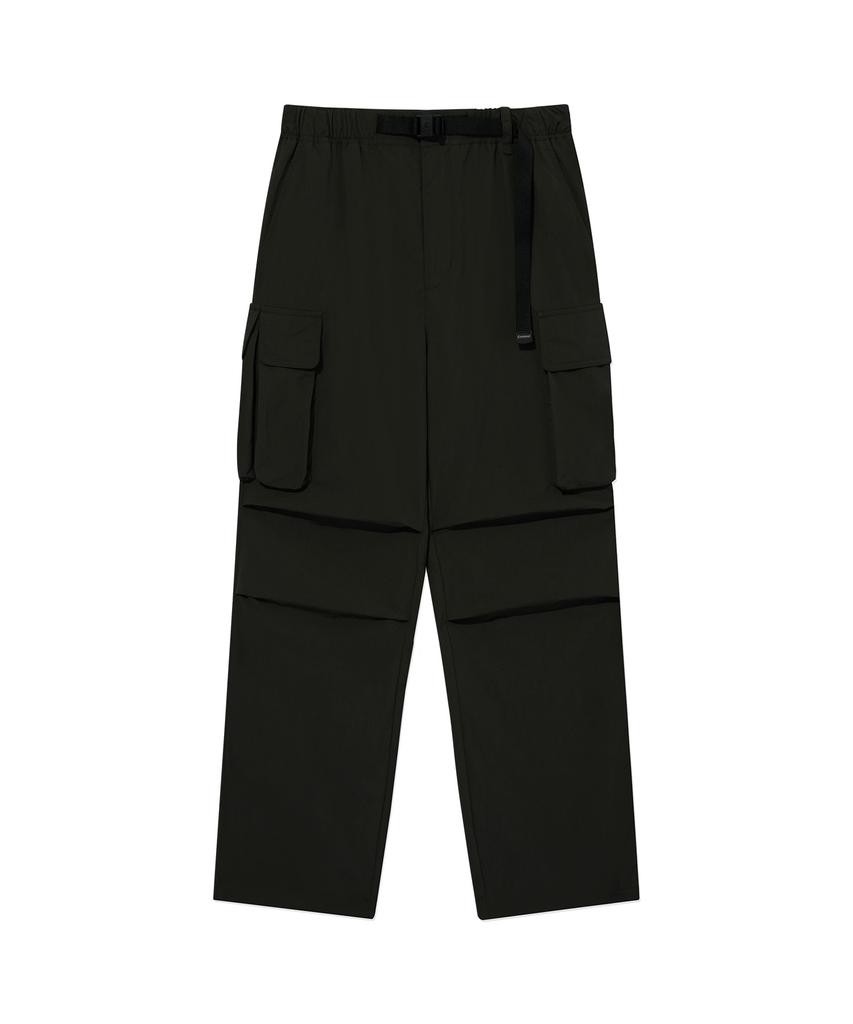 COVERNAT Synthetic Fiber Cargo Pants Chocolate