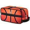 Multi Compartment Toiletry Bag Custom Pattern Polyester Cosmetic Organizer Bag for Ladies Travel Makeup Storage
