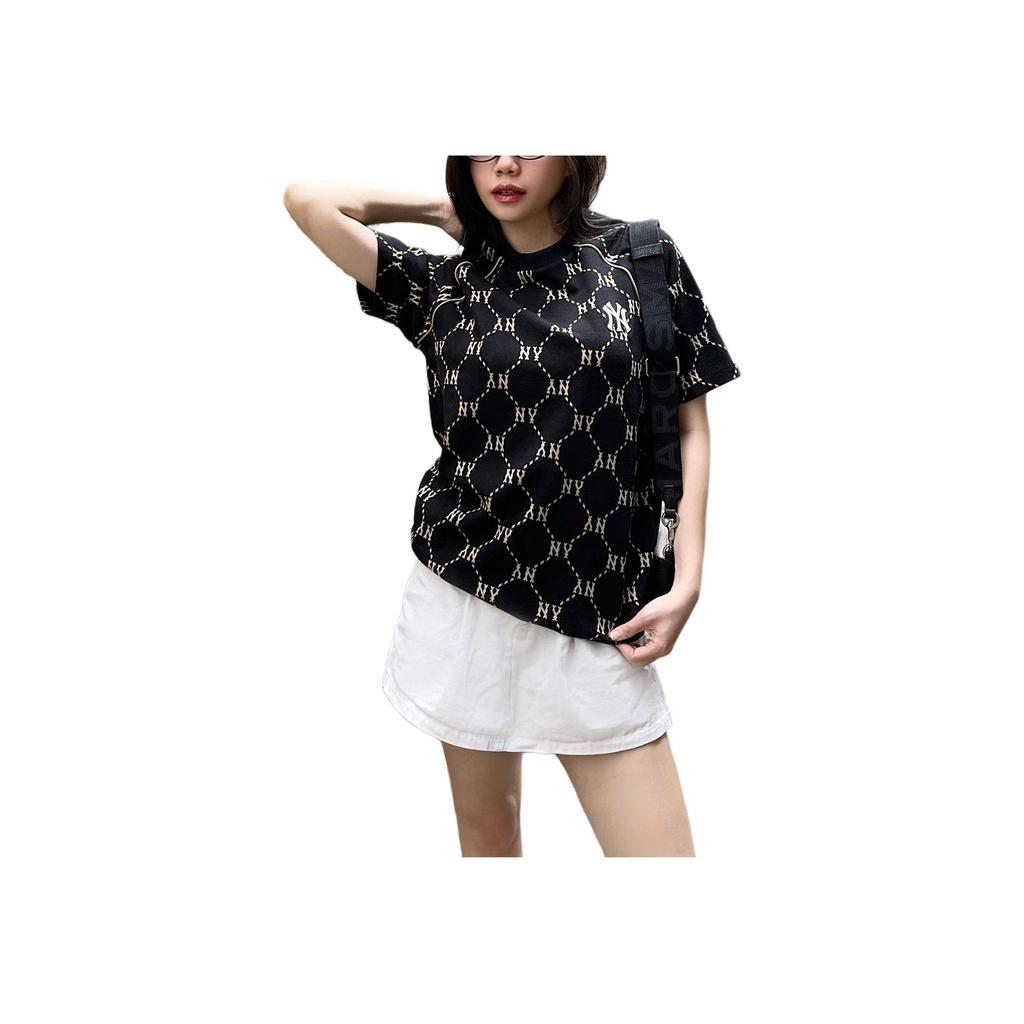 New MLB New York Yankees T Shirt Unisex Black 3ATSM0144-50BKS