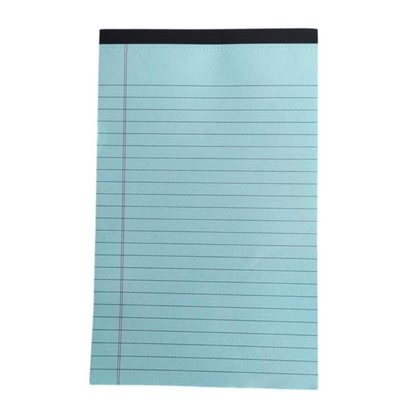 8 Pcs A4 Writing Paper Note Pads Scratch Pads Memos Pad Tearable Legal Pad Lined Paper Pads for Home Office School