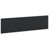 Wall Mounted Headboard ARNHEM Black Engineered Wood