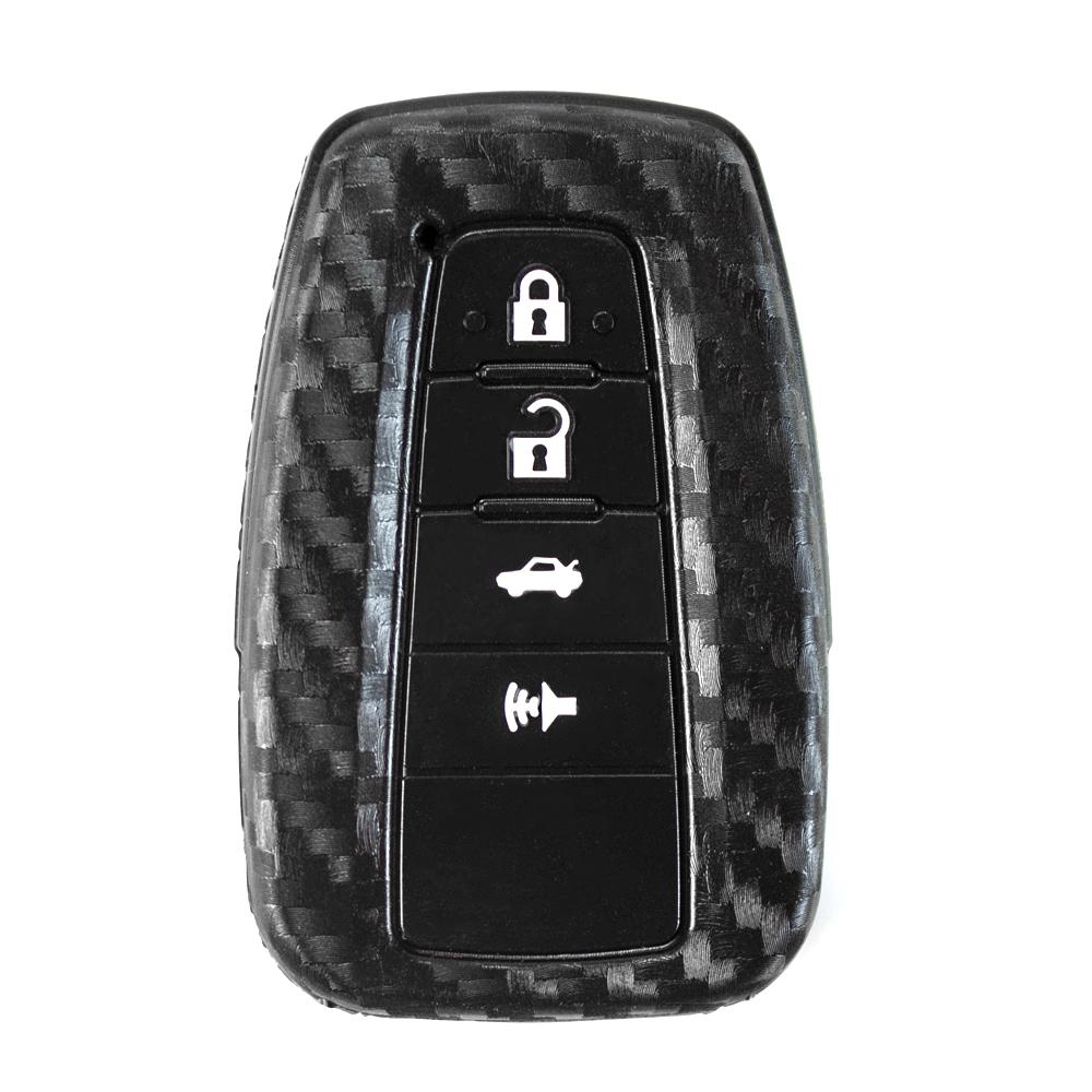 Silikon-Schlüsselanhänger-Schutzhülle für Toyota alle Serien für Camry/Camry Hybrid/C-HR Prius/Prius Prime86/GT86