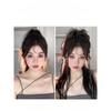 2pcs Synthetic Wig Braids with Clip Hair Braid Hair Extensions Accessories Rings Dreadlocks Hip-hop Hair Rope Tinsel