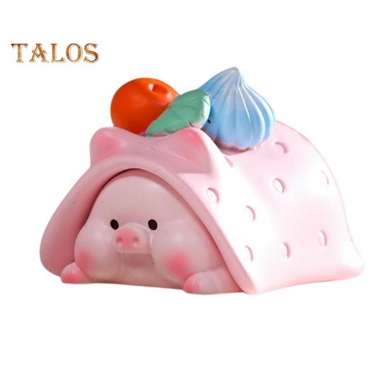 

Миниатюрная кукла-Свинья, яркая поза, декоративная, с защитой от трещин, модное реквизит для фотосессии, одеяло, статуя ботаника, свинья, украшение для дома розовый