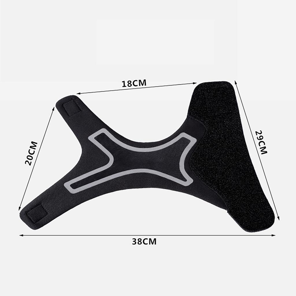 Pair of Sports Ankle Brace Prevent Injury Lightweight Breathable Black Ankle Support for Women Men