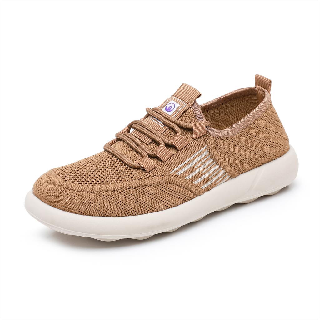 Damska moda wiosenna pasujące do wszystkiego pojedyncze buty damskie siateczkowe oddychające leniwe wygodne lekkie odporne na zużycie buty damskie