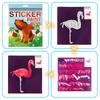 1PCS Sticker Book Crafts for Kids Ages 4-8, Sticker by Number for Brain games,Gifts,Travel Toy