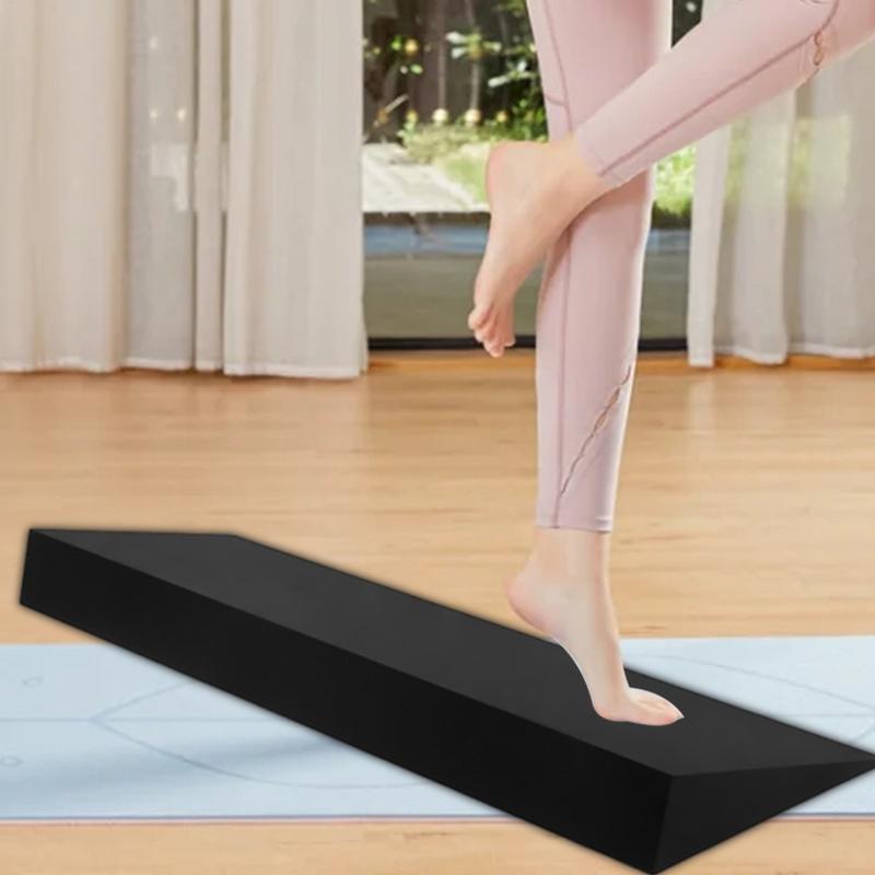 Squat Wedge Block Footrest Cushion Weightlifting Squat Heel Wedge Block Portable Calf Stretcher for Improve Mobility Strength