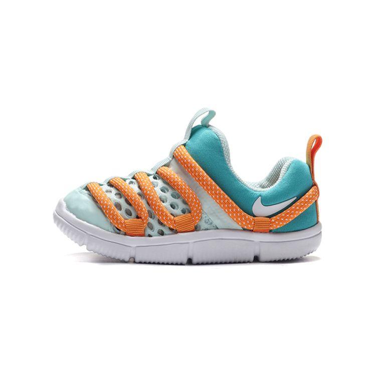 Nike Novice Br Comfortable Non-Slip Shock Absorbing Durable Low-Top Walking Shoes Baby Shoes Blue Orange CK0245-311