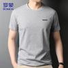 ROMON Men's Pure Cotton Short Sleeve Crew Neck T-Shirt