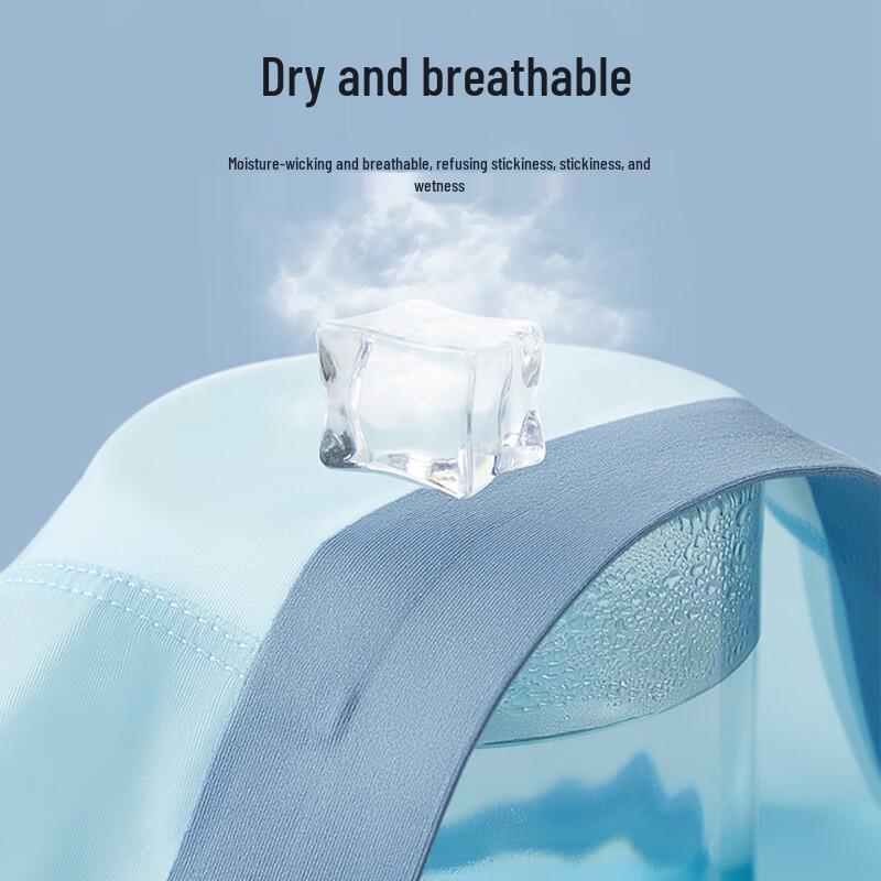 Langsha Men's Antibacterial Sport Quick-Dry Boxer Briefs