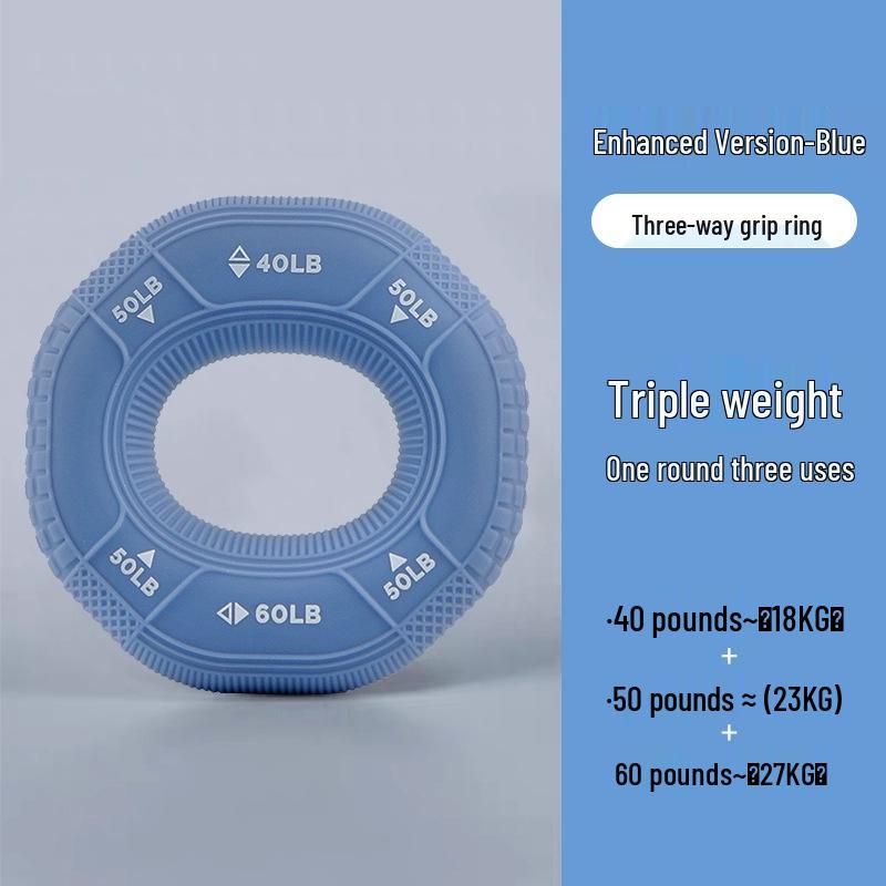 

Silicone Grip Rings for Stress Relief & Arm Muscle Training - Unisex Hand Strength Equipment