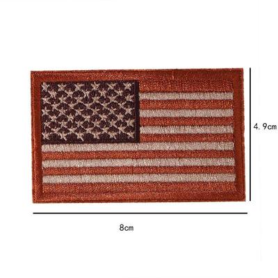 Thread USA Sew On Garment Patriotic Apparel Sewing Iron On Patches Clothes Stickers Appliques Embroidered