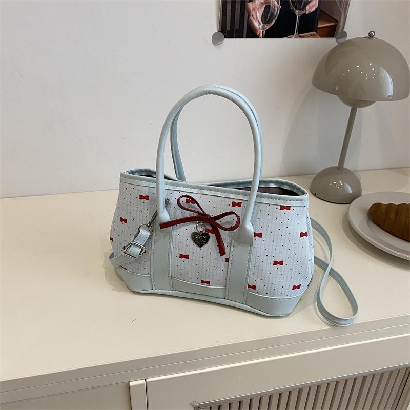 Summer New Popular Handbag Bag Women's Fashion Exquisite Shoulder Bag Bow Cute Commuter Messenger Bag