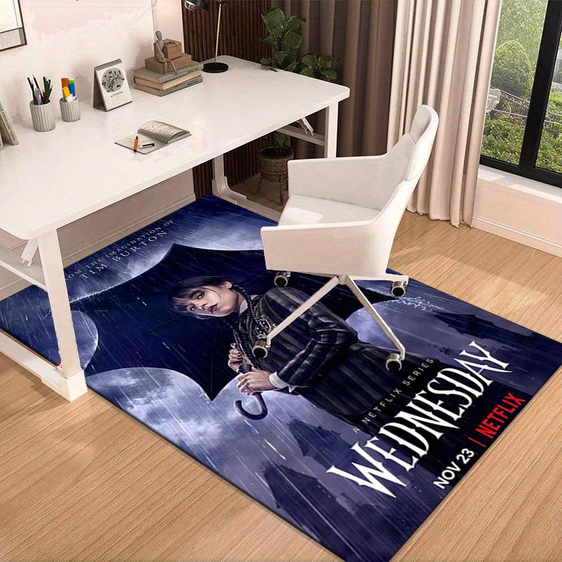 Wednes-day Gothic Family Reunion Carpet, Chair Rug,Rug for Office Bedroom living rooms, Doormat decor Fan Gift Christmas Gift
