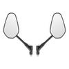 UNIVERSAL Pair M10 Rearview Mirrors for Motorcycle Custom Cruiser Cafe Racer