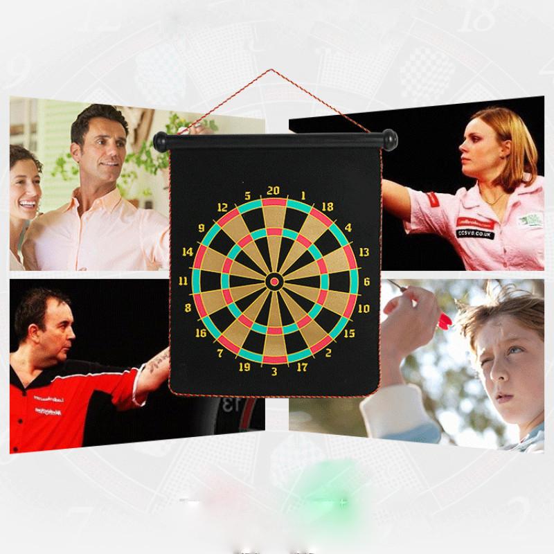 Prémiová magnetická šipková sada s oboustranným rolovacím designem 17 palců 15 palců 12 palců