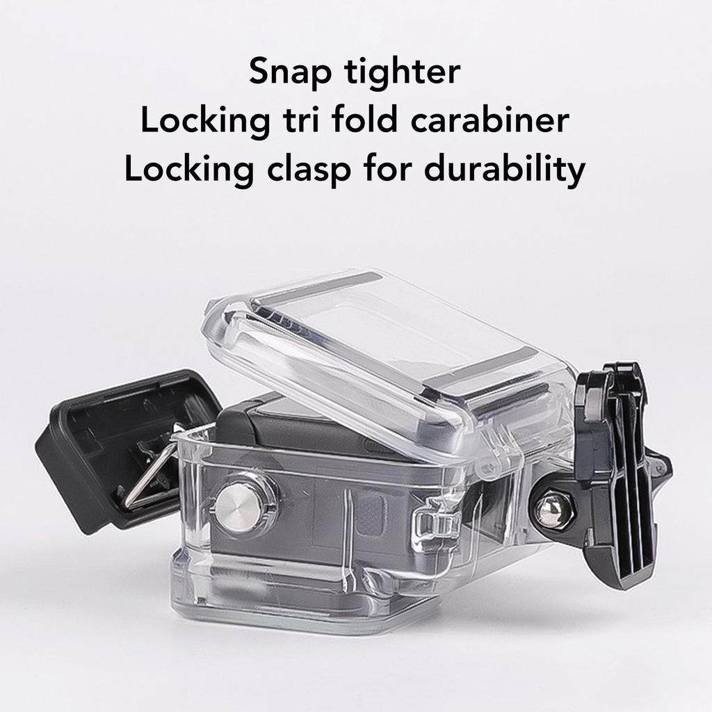 Waterproof Camera Housing Professional Prevents Reflection High Transparency Thin 196.9ft Depth Underwater Protective Case for Inst360 ACE Pro