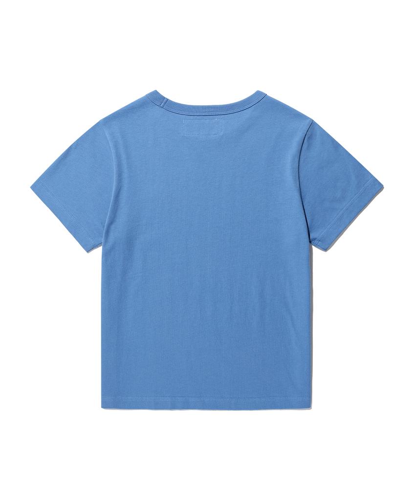 AECA (Woman) Everyday Aeca Clover Pocket Tee-Blue