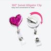Nurse Doctor Work Card Work Card Holder Clip Heart Badge Holder Name Tag Holder Badge Holder Clip