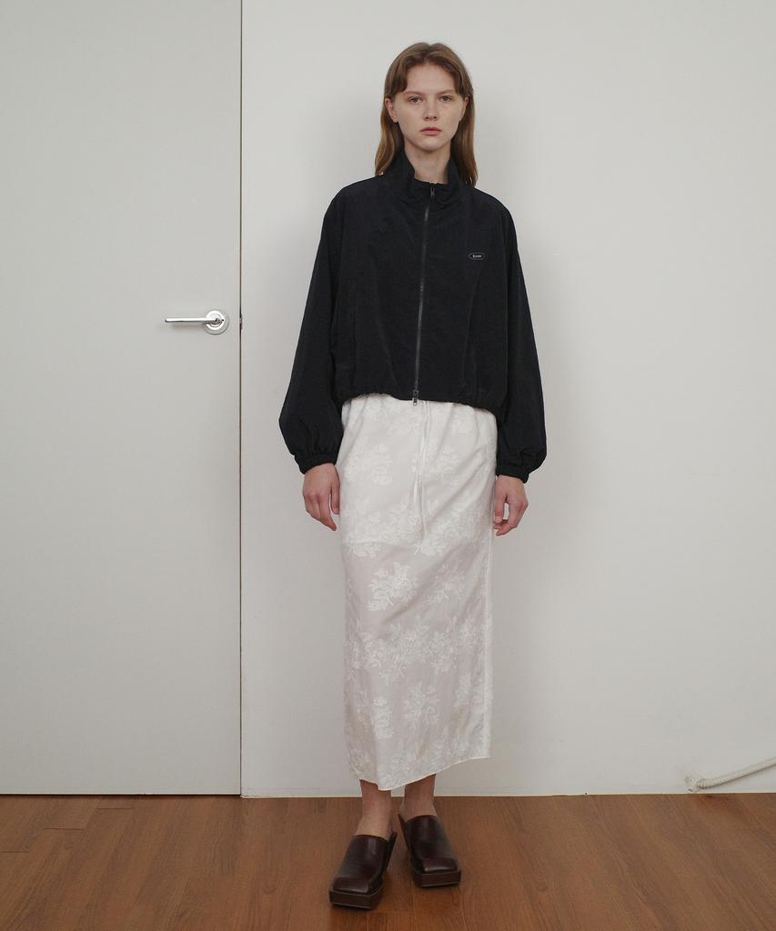 Enor Flower Lace Skirt - White